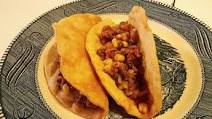 Crispy Beef & Bean Tacos Crispy Beef & Bean Tacos