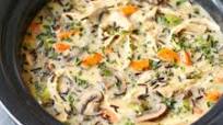 Slow Cooker Chicken and Wild Rice Soup Slow Cooker Chicken and Wild Rice Soup