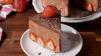 Strawberry Chocolate Mousse Cake Strawberry Chocolate Mousse Cake