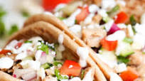 Mediterranean Chicken Pita Tacos Recipe Mediterranean Chicken Pita Tacos Recipe