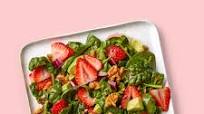 Strawberry Spinach Salad with Avocado & Walnuts Strawberry Spinach Salad with Avocado & Walnuts