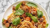 Sausage Spaghetti Sausage Spaghetti