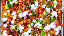 Vegetarian Nachos Vegetarian Nachos