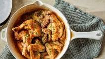 Pan-Roasted Chicken in Cream Sauce Pan-Roasted Chicken in Cream Sauce