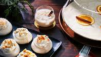 White Christmas Pavlovas White Christmas Pavlovas