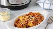 Pressure Cooker Bow Tie Pasta Pressure Cooker Bow Tie Pasta