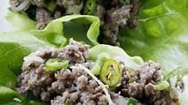 Thai Ground Beef Lettuce Wraps Thai Ground Beef Lettuce Wraps