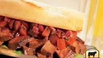 Steak Bruschetta Sandwich Steak Bruschetta Sandwich