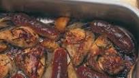 One Pan Sage and Onion Chicken and Sausage One Pan Sage and Onion Chicken and Sausage