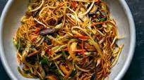 Smoky Lo Mein With Shiitake and Vegetables Smoky Lo Mein With Shiitake and Vegetables