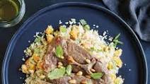 Slow-Cooker Moroccan Lamb Chops with Couscous Slow-Cooker Moroccan Lamb Chops with Couscous