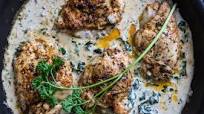 Creamy Herb Mozzarella Stuffed Chicken Creamy Herb Mozzarella Stuffed Chicken