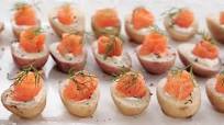 Smoked Salmon Cocktail Potatoes Smoked Salmon Cocktail Potatoes