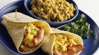 Enchiladas with Scrambled Eggs and Guacamole Enchiladas with Scrambled Eggs and Guacamole