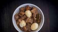Pork Adobo in Pineapple Juice with Boiled Eggs Pork Adobo in Pineapple Juice with Boiled Eggs