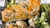 Chicken and Potato Bake with Cheese Chicken and Potato Bake with Cheese