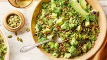 Green Lentil Spoon Salad Green Lentil Spoon Salad