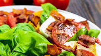 Bacon Caprese Salad Bacon Caprese Salad