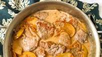 Creamy Low Carb Pork Tenderloin & Apples Creamy Low Carb Pork Tenderloin & Apples