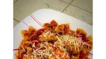 Chicken & Pasta With Marinara Sauce Chicken & Pasta With Marinara Sauce