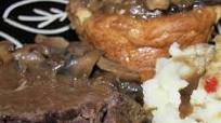 Beef Sirloin Tip Roast With Mushroom Gravy Beef Sirloin Tip Roast With Mushroom Gravy