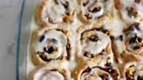 Hot Cross Bun Cinnamon Rolls Hot Cross Bun Cinnamon Rolls