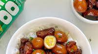Braised Pork and Eggs (Kaw Sach J'rouk) Braised Pork and Eggs (Kaw Sach J'rouk)