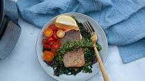 Instant Pot Sous Vide Rainbow Trout with Mint Pistachio Gremolata Instant Pot Sous Vide Rainbow Trout with Mint Pistachio Gremolata