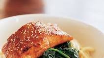 Soy-and-Ginger-Glazed Salmon with Udon Noodles Soy-and-Ginger-Glazed Salmon with Udon Noodles