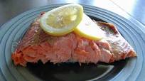 Baked Steelhead Trout with Thyme and Lemon Baked Steelhead Trout with Thyme and Lemon