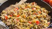 Cheeseburger Rice Skillet Cheeseburger Rice Skillet