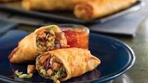 Baked Pork Egg Rolls Baked Pork Egg Rolls