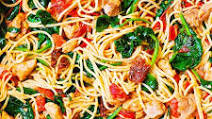 Tomato Spinach Chicken Spaghetti Tomato Spinach Chicken Spaghetti