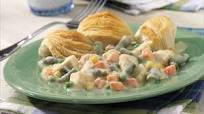 Biscuit-Topped Chicken and Vegetable Bake Biscuit-Topped Chicken and Vegetable Bake