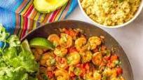 Easy Mexican shrimp skillet Easy Mexican shrimp skillet