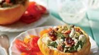 Stuffed Pattypan Squash with Beef and Feta Recipe Stuffed Pattypan Squash with Beef and Feta Recipe