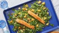 Sheet Pan Salmon with Green Goddess Potatoes & Arugula Sheet Pan Salmon with Green Goddess Potatoes & Arugula