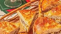 Focaccia Mushroom and Egg Sandwich Focaccia Mushroom and Egg Sandwich