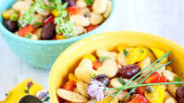Greek Butter Bean Salad Greek Butter Bean Salad