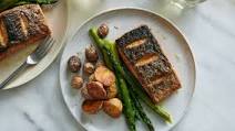 Sheet-Pan Cajun Salmon Sheet-Pan Cajun Salmon