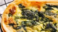 Spinach, Mushroom & Feta Quiche Spinach, Mushroom & Feta Quiche