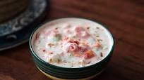 Grated Carrot Cucumber Tomato Raita Recipe Grated Carrot Cucumber Tomato Raita Recipe