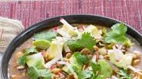 Pork & Tomatillo Pozole with Hominy, Avocado & Radishes Pork & Tomatillo Pozole with Hominy, Avocado & Radishes