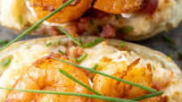 Loaded Shrimp Baked Potatoes Loaded Shrimp Baked Potatoes