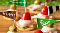 Antipasto Football Cracker Stacks Antipasto Football Cracker Stacks