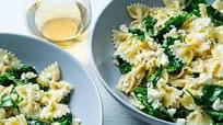 Spinach and Feta Bowties Spinach and Feta Bowties