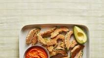 Air Fryer Avocado Fries with Romesco Sauce Air Fryer Avocado Fries with Romesco Sauce
