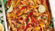 Sheet Pan Chicken Fajitas Sheet Pan Chicken Fajitas