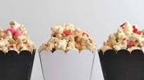 Valentine's Day Recipe: Sweetheart Pink Cream Cheese Popcorn gifts Valentine's Day Recipe: Sweetheart Pink Cream Cheese Popcorn gifts