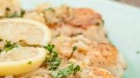White Fish with Garlic Butter Sauce White Fish with Garlic Butter Sauce